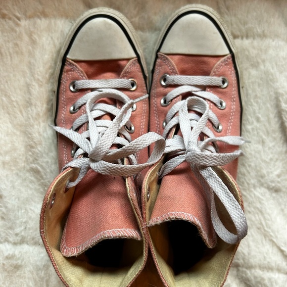 Converse Pink High-Top Sneakers - Picture 4 of 4